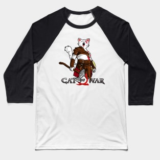 Cat of War Baseball T-Shirt